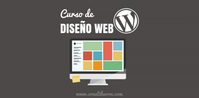 curso de diseño web con Wordpress