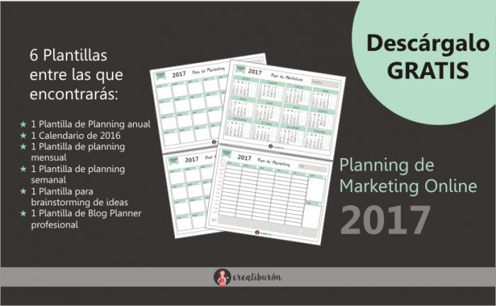 plan de marketing online 2017
