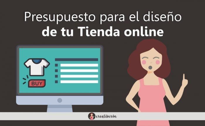 presupuesto diseño tienda online