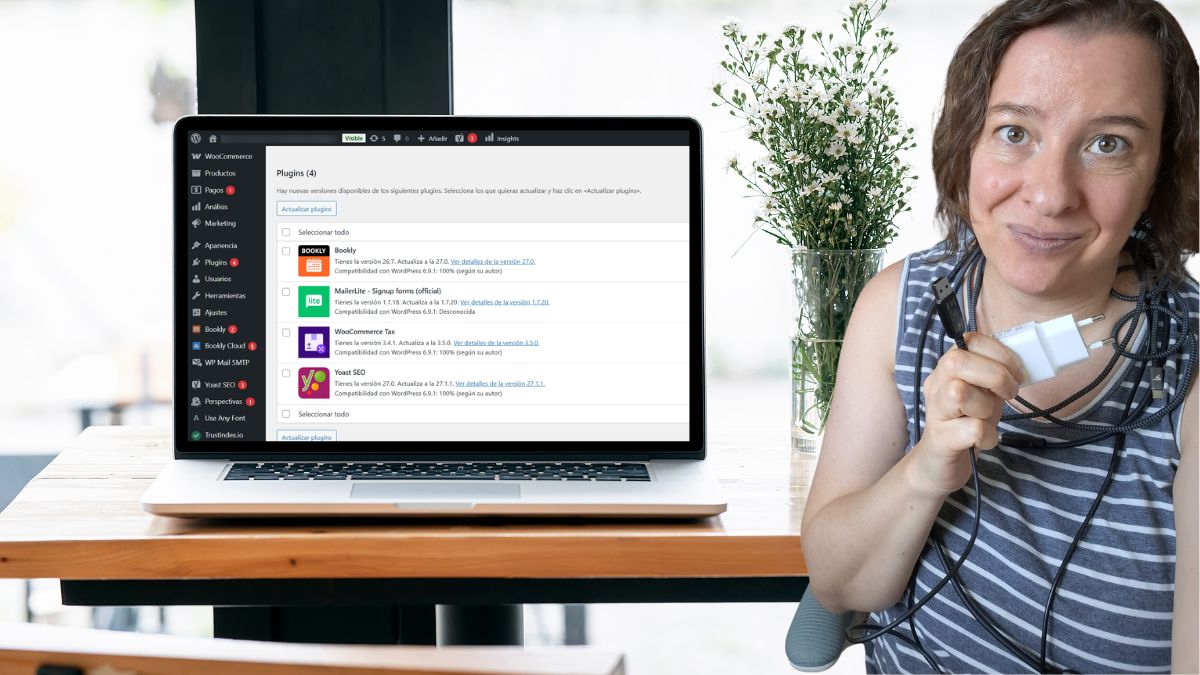 Mantenimiento web en WordPress
